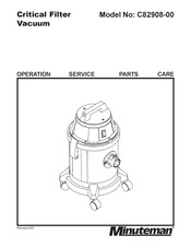 Minuteman C82908-00 Operation Service Parts Care