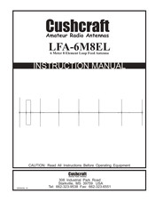 CUSHCRAFT LFA-6M8EL Instruction Manual