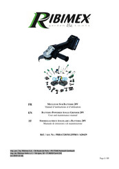 Ribimex PRBAT20/M125PRO User And Maintenance Manual