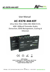 AVProEdge AVP-AC-EX70-444-KIT User Manual