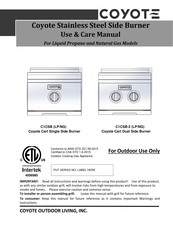 Coyote C1CSBLP Use & Care Manual