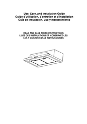 ELICA EMD530S2 Use, Care And Installation Manual