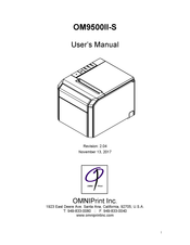 OmniPrint OM9500II-S User Manual