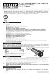 Sealey LED220UV Quick Start Manual
