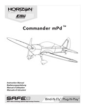 Horizon Hobby E-flite Commander mPd EFL4875 Instruction Manual