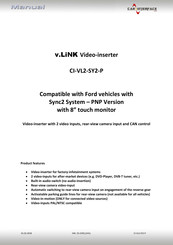 v.link CI-VL2-SY2-P Manual