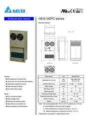 Delta HEX100PC Series Instruction Manual