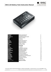 RRC RRC1120 Instruction Manual