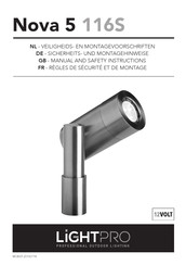 LightPro 116S Manual And Safety Instructions