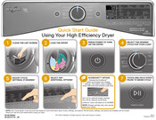 Whirlpool WED97HEDW Quick Start Manual