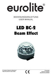 EuroLite LED BC-2 User Manual