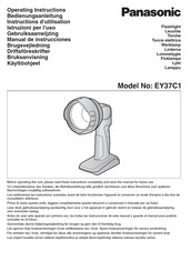 Panasonic EY37C1 Operating Instructions Manual