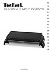 TEFAL PLANCHA SIMPLY INVENTS CB553412 Manual