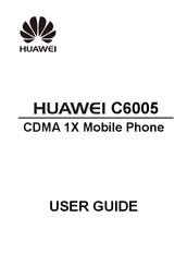 Huawei C6005 User Manual