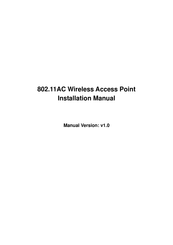 Digitalchina Networks WL8200-I2 Installation Manual