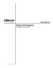Dacor DTT36M974AS User Manual