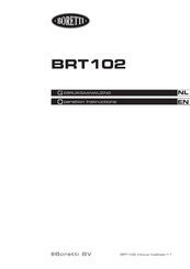 BORETTI BRT 102 Operation Instructions Manual