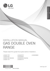 LG LDG3017ST.FSTELGA Installation Manual