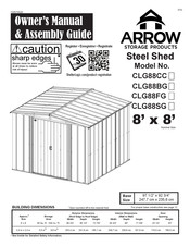 Arrow CLG88FG Series Owner's Manual & Assembly Manual