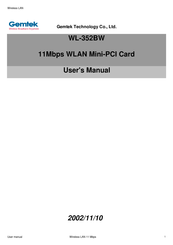 Gemtek WL-352BW User Manual