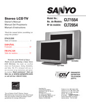 Sanyo CTL2054 Owner's Manual