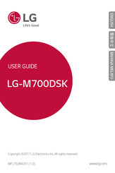 LG LG-M700DSK User Manual