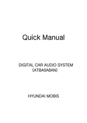 Hyundai Mobis ATBA0A8AN Quick Manual
