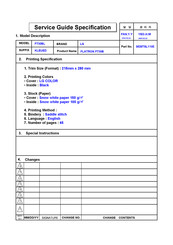 LG Flatron F730BL-AL QE Series Service Manual