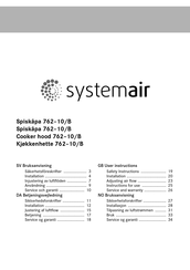 Systemair 762-10/B User Instructions