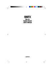 DFI 586ITX User Manual