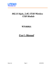 LiteOn WN4606A User Manual
