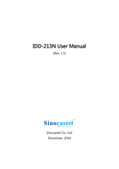 SinoCastel IDD-213N User Manual