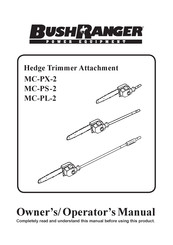 Bushranger MC-PS-2 Owner's/Operator's Manual