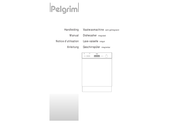 Pelgrim GVW830ONY Manual
