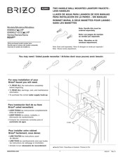 Brizo RSVP 65890LF HP Series Manual