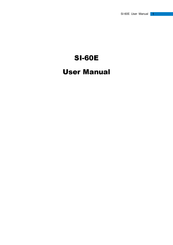 IBASE Technology SI-60E User Manual