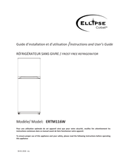 corbeil ELLIPSE ERTM116W Instructions Manual