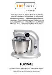 Hkoenig Top Chef TOPC416 Instruction Manual