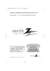 LG Zenith LSX300 Installation And Operating Manual, Warranty