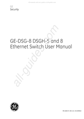 GE GE-DSG-8 DSGH-5 User Manual