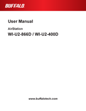 Buffalo AirStation WI-U2-400D User Manual