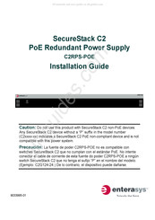 Enterasys C2RPS-POE Installation Manual