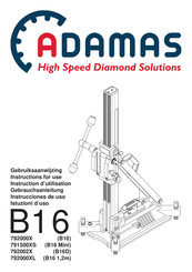 ADAMAS 792000X Instructions For Use Manual