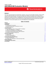 Texas Instruments ADC3683EVM User Manual