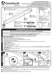 Good Earth Lighting UC1230-RPW-18LF5-G Quick Start Manual