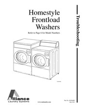 Alliance Laundry Systems FTSA0A N3050 Series Troubleshooting Manual