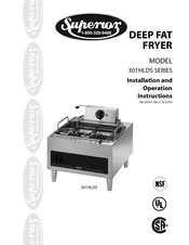 Star Manufacturing Superior 301HLDS Series Installation & Operation Instructions