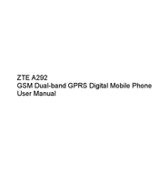 Zte A292 User Manual