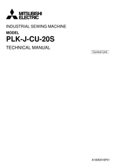 Mitsubishi Electric PLK-J-CU-20S Technical Manual