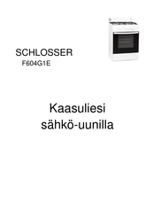 Schlosser F604G1E Manual